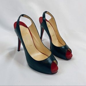 🔥Authentic🔥Christian Louboutin Slingbacks